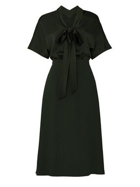 rochas dress green Kate Middleton wearing the green Dahlia print midi dress by Rochas